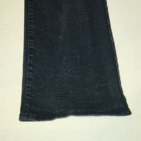 Wild Fable Low-Rise Flare Black Jeans Size 14 - Picture 2 of 6
